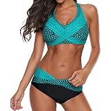 Womens Plus Size Tankini Swimsuits With Shorts Two Piece Bathing Suits