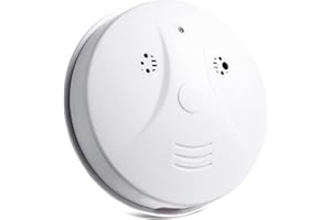 FENNIDICE Security Camera Smoke Detector Camera 1080P WiFi Indoor Hidden with Night Vision Motion Detection Real-Time for Home Office Safety