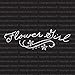 Flower Girl Flourish Iron On Rhinestone Crystal T-Shirt Transfer by Jubilee Rhinestones