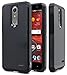 NageBee Design Premium [Heavy Duty] Defender [Dual Layer] Protector Hybrid Cover Case Compatible with ZTE Blade Spark (Z971) / ZMax One (Z719DL) / Grand X4 (Z956) -Black