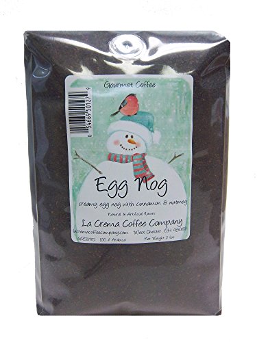 La Crema Coffee Company Bulk Egg Nog, Snowman, 2 Pound