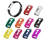 DingTool for Fitbit Alta HR Sleeve Cover, Silicone Slim Protector case Smart Watch Band Cover for Fitbit Alta/Alta HR (10pcs)