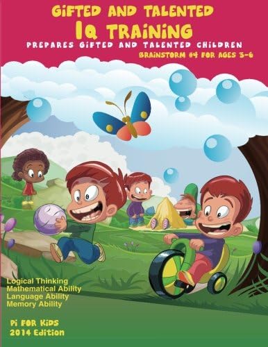 Gifted and Talented: IQ Training: Brainstorm: IQ Training test workbook for ages 3-6: Volume 4
