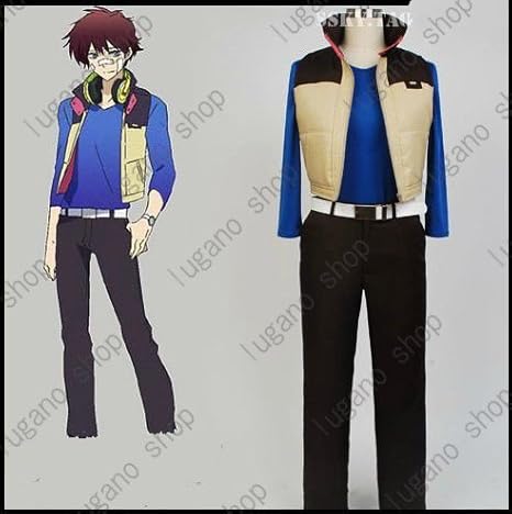 Amazon Lugano ハマトラ ナイス Nice 風 クリスマス ハロウィン イベント仮装 コスチューム コスプレ衣装 男性s コスプレ 仮装 通販