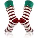 Jingle Bell Socks, Gmark Christmas Santa Socks,Unisex Cute Pattern Colorful Cotton Socks, Fancy Design Patterned Gift Socks
