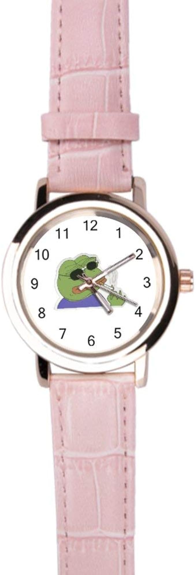 Amazon 腕時計 ベルトウオッチ レディース Watch カエルのペペ 女性 クォーツ時計 ベルト時計 レザーバンド ビジネス 革ベルト おしゃれ カジュアル アナログ プレゼント 箱付き 合金 ファッション バレンタイン かわいい 記念日 レディース腕時計 腕時計 通販