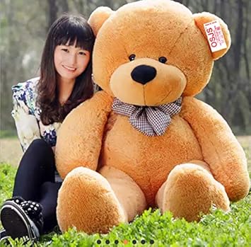 OSJS Lovable Giant Teddy Soft Toy for Girls (Brown 3 ft, 91 cm)
