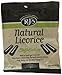 RJ's Black Soft Natural Eating Licorice, 10.6-Ounce Bags (Pack of 4)