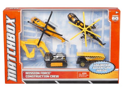 Matchbox Sky Busters Mission Force Construction Adventure Pack