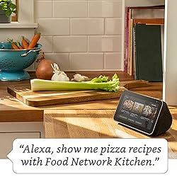 Echo Show 5 (Charcoal) Kitchen Bundle with Food