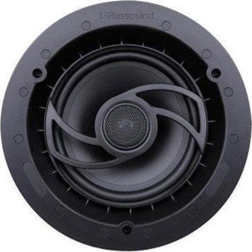 Russound RSF-620 2-Way In-Ceiling/In-Wall High Resolution Speaker With 6.5-Inch Woofer And Edgeless Grille (Black)