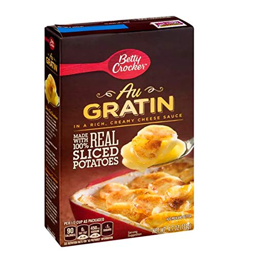 Potato Side Dish Variety pack of 4 Betty Crocker Au Gratin