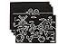 Imagination Starters Reusable Washable 12 x 17 Chalkboard Placemats- Draw, Color, Doodle - Great Gift - Fun Creative Kids Toy for Home or On the Go- Set of 4 (Variety)