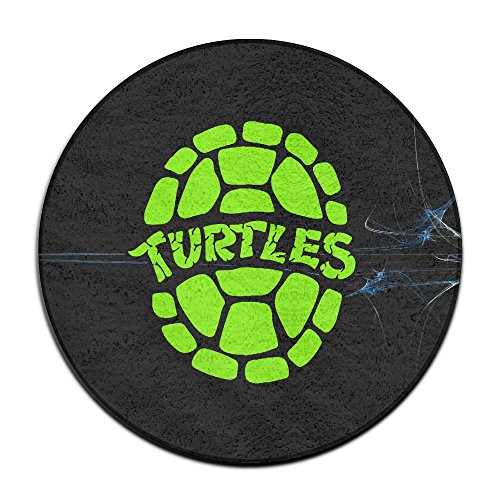 BOOMY Amazing 4 Turtle Round Floor Rug For Home Decorator Dining Room Bedroom Kitchen Bathroom Balcony