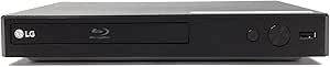 LG BPM35 / BP350 Blu-ray Disc Player with Streaming Services and Built-in Wi-Fi, 6FT HDMI Cable Included (Renewed)