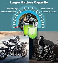 FreedConn Motorcycle Bluetooth Headset TCOM-SC