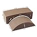 SONGMICS Set of 2 Cat Scratch Pad Cardboard Lounge Black and White UPCS42T (S)