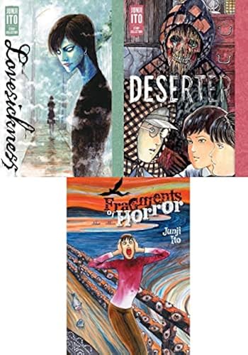 Junji Ito Story Collection 3 books set: (Lovesickness: Junji Ito Story