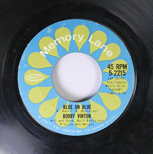 Bobby Vinton - Bobby Vinton 45 Rpm Blue On Blue / Blue Velvet - Zortam Music