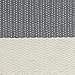 DII Woven Paper Storage Bin, Rugby Stripe, Gray, Medium Bin