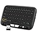 EVANPO E3 Wireless Keyboard and Touchpad Mouse Combo, 2.4GHz Mini Keyboard with Full Panel Touchpad Mouse Remote for Android TV Box, HTPC, IPTV, PC, Laptop, PS3, Xbox 360, Smart TV and More