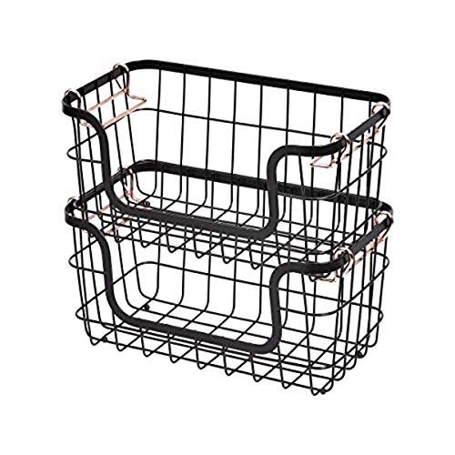 Amazon-Basics-Stackable-Metal-Storage-Baskets-for-Kitchen-or-Bathroom