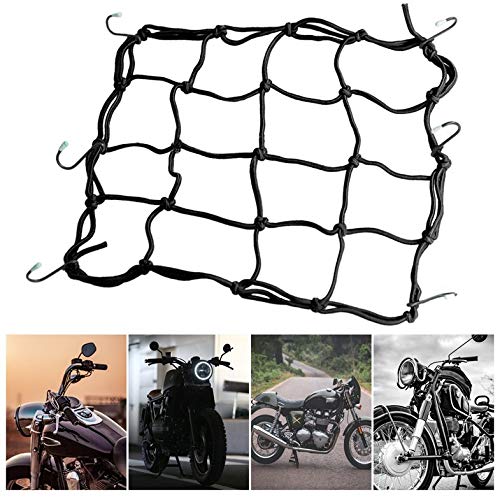 dianagold 30x30cm Luggage Cargo Mesh Net Car Accessories Motorcycle Bike Helmet Holder