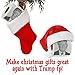 Gagster Donald Trump Toilet Paper Roll - 3 Ply Funny Novelty Bathroom Tissue Gag - 200 Sheets Per Roll - Joke Gifts - Prank Gift for Adults Black and White Printed Sheets - Make Your Butt Laugh