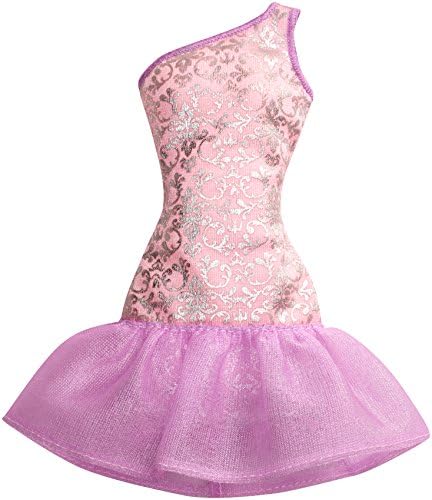 Barbie Fashion Dress - Pink Lace Dress