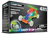Laser Pegs 4-in-1 Cars Building Set