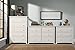 Graco Kendall 6 Drawer Double Dresser, Pebble Gray Kids Bedroom Dresser with 3 Drawers, Wood & Composite Construction, Ideal for Nursery, Toddlers Room, Kids Room