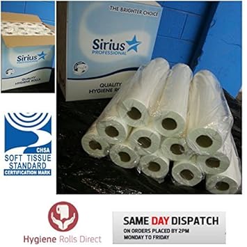 Amazon Com 20 White Hygiene Couch Rolls Bed Roll 40m X 12 Rolls A