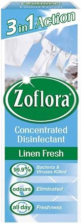 Zoflora Linen Fresh 120ml Disinfectant All Purpose Cleaner 99.9% Kills Bacteria