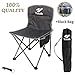 Small Folding Camping Chair Lightweight Seat Portable Stool for Adults Mountaineering Adventure Hiking Fishing Beach Picnic Party Gardening with Carry Bag