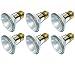 (Pack of 6) 39PAR20/FL 120V - 39 Watt High Output (50W Replacement) PAR20 Narrow Flood - 120 Volt Halogen Light Bulbs primary