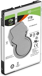 Seagate FireCuda ST1000LX015 1TB 2.5" SATA Internal SSHD 7mm Hard Drive view 3