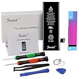 Battery Charger Internal Li-ion Replacement for iP 5S / 5C (Not 5) with Complete Repair Toolkits and Instructions by Fwxtek - 1 Year Warranty