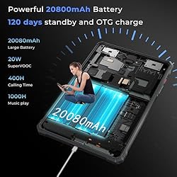 HOTWAV R9 Pro Rugged Tablet 11" FHD, 20080mAh