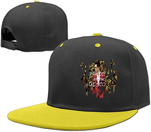 SYY Boys Fishing Cap Hat Mesh Panic! At The Disco Yellow