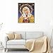 Diamond Painting,Hongxin Round Drill 5D DIY Diamond Painting Heavenly Father Our Lady Son Religion Icons Embroidered Full Crystal Mazayka Diamond Embroidery Religious Church Wedding Souvenirs Gift (A)