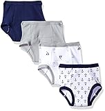 Luvable Friends Baby Cotton Training Pants, Little Sailor 4Pk, 2T