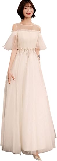 Amazon 娜美衣着 パーティードレスウェディングドレス 花嫁ドレス 結婚式ドレス カラードレス ロングドレス レース Aライン イブニング 演奏会ドレス 二次会ドレス 撮影用 ワンピースお呼ばれ 花嫁 ロング フォーマルドレス謝恩会ドレス パーティードレス 通販