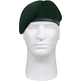 Rothco Pre-Shaved Inspection Ready Beret - Rugged Wool Hat - Ready for Duty