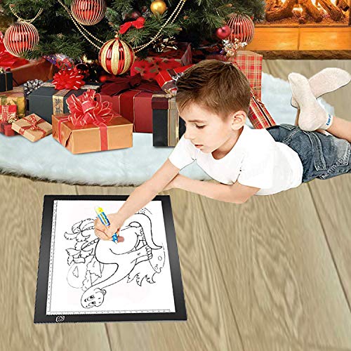 Light Box, Toys for 4-5 Year Old Boys LED Drawing Tablet Light-Up Tracing Pad A4 Ultra-Thin USB Portable LED Light Box Kids Toys for Boys and Girls Ages 6, 7, 8, 9,10 with 3 Level Brightness - Thumbnail 6