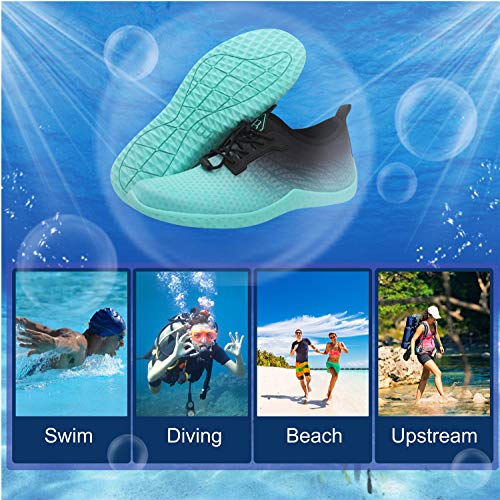 Spesoul Womens Mens Water Sports Shoes Outdoor Quick Dry Barefoot Athletic Aqua Shoe for Beach Swim Pool Surf Diving Yoga
