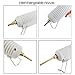 BSTPOWER 100W 2T Mini Hot Glue Gun with Flexible Trigger High Temp Overheating Protection for DIY or craft, Melting Glue Gun with Three Nozzles