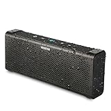 Wireless Speaker, Venstar Portable Speaker Bluetooth Speaker Bluetooth 4.0 Aluminium Built-in Mic 2*5w Voice Prompt Shockproof High-def Sound Compatible with All Bluetooth Devices - Metal Black
