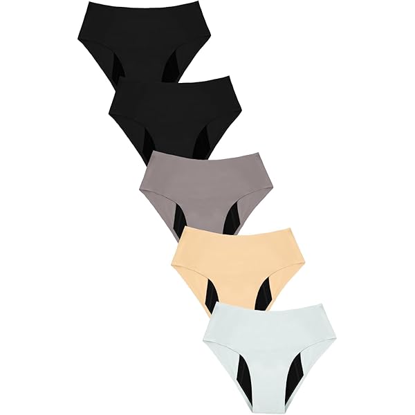 Women's 7-Pack Seamless Ribbed Panties - Comfortable Briefs In Multiple Sizes