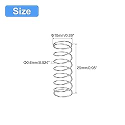 uxcell Compression Spring, 5Pcs 304 Stainless