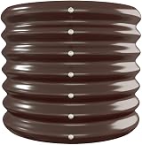 vidaXL Garden Raised Bed Flower Stand Pot Plant Tray 260x40x36 cm Brown view 6
